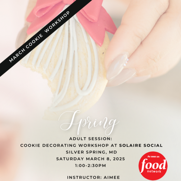 adult cookie decorating workshop march 8 at solaire social